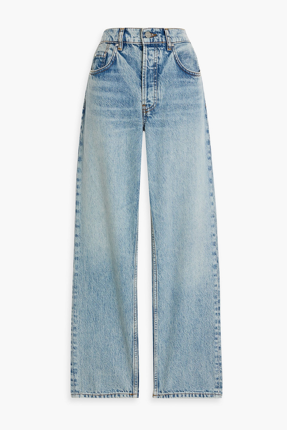 Benson mid-rise straight-leg jeans