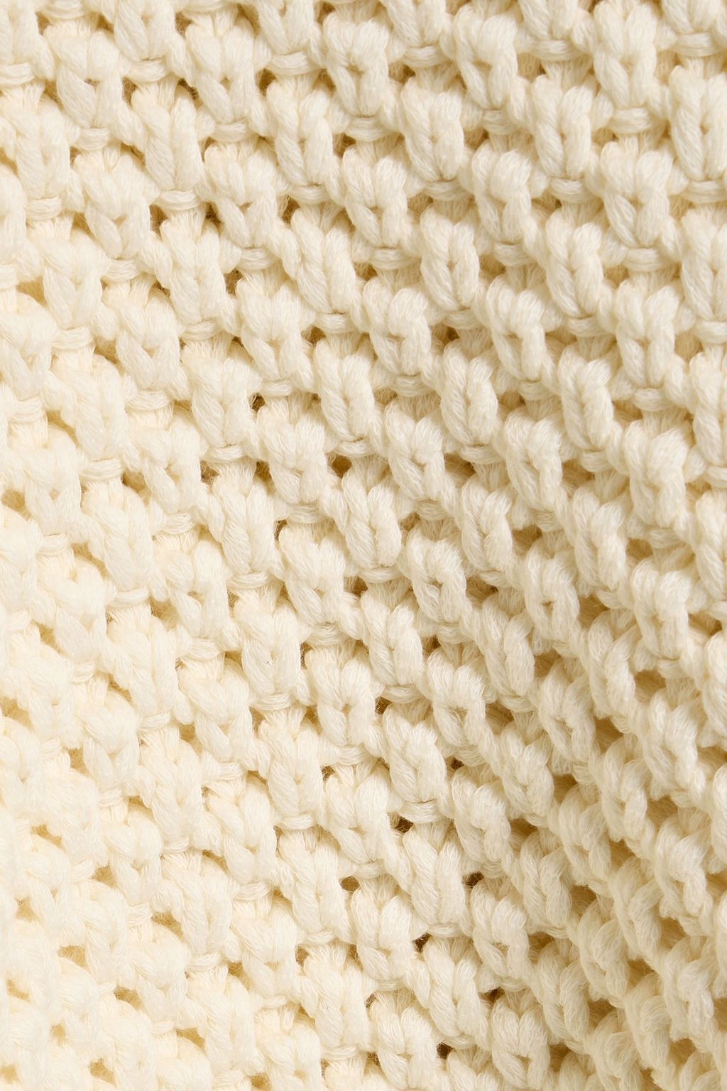 ANINE BING Sydney crocheted cotton-blend sweater