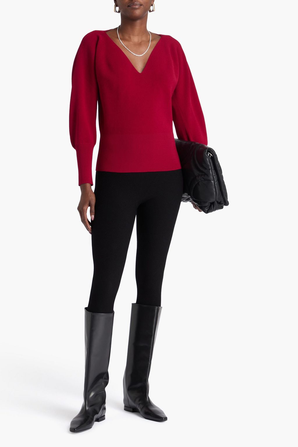 SIMKHAI Montana stretch-knit sweater