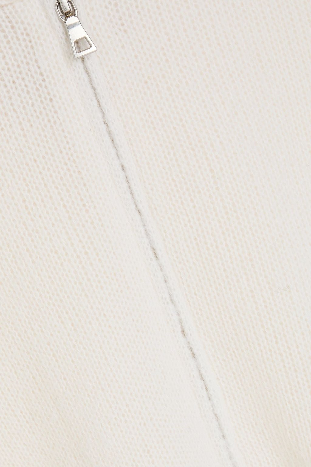 THE ELDER STATESMAN Hoodie „Nimbus“ aus einer Kaschmir-Baumwollmischung mit Reißverschluss