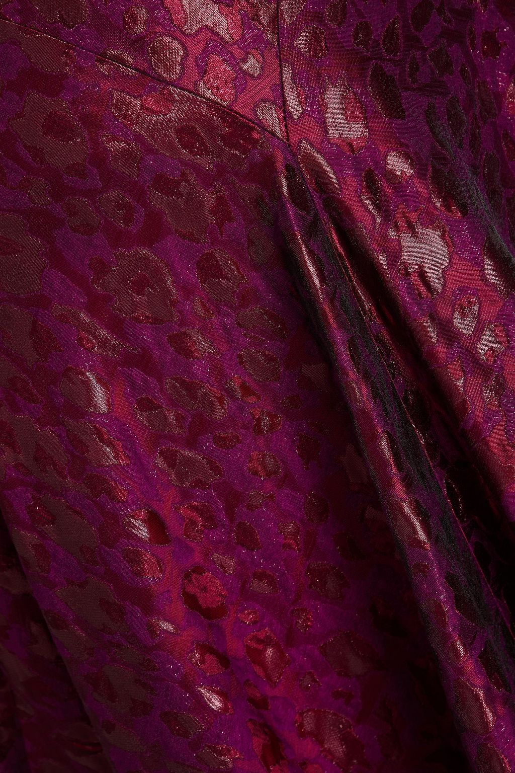 TALBOT RUNHOF Metallic jacquard gown