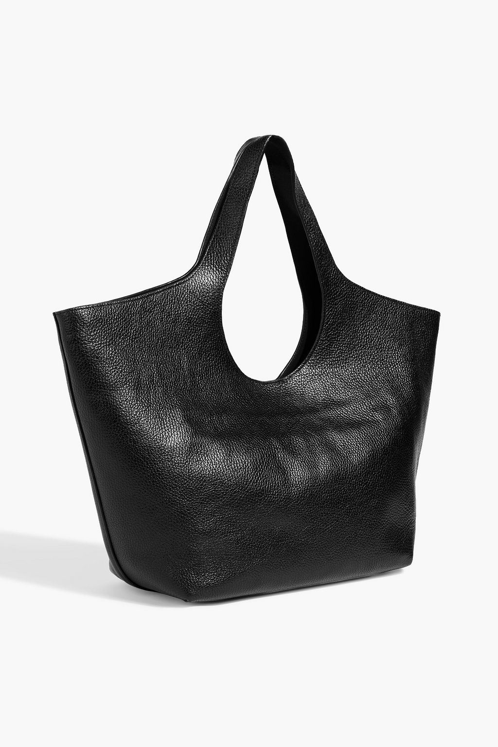 ANINE BING Lili embossed pebbled-leather tote