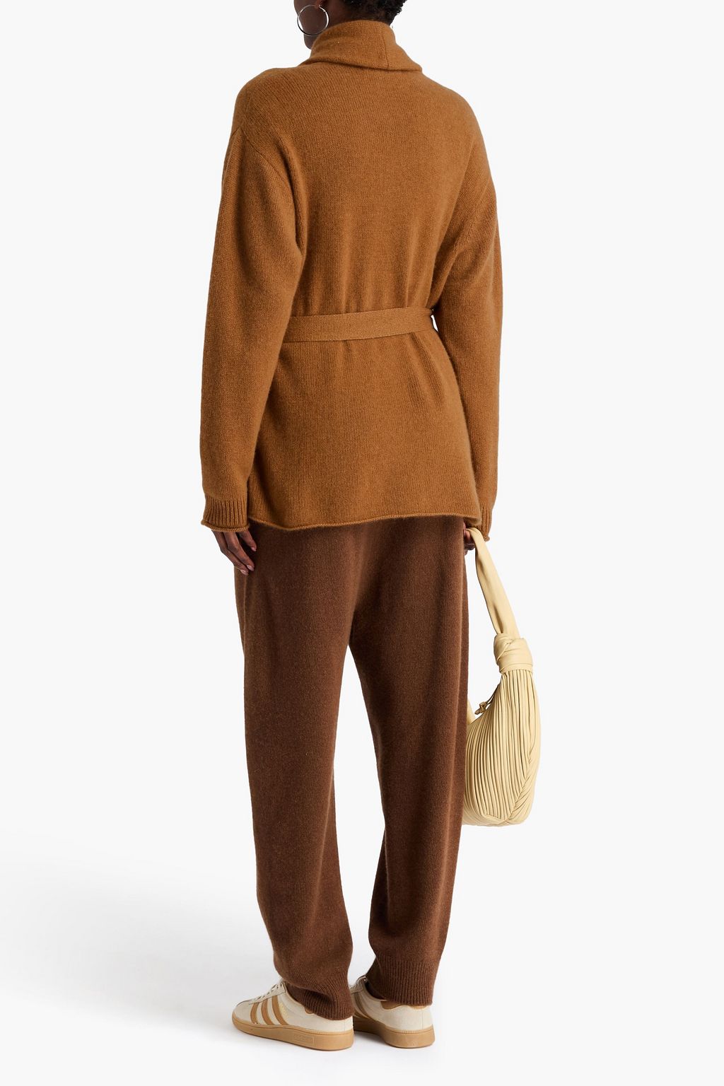 THE ELDER STATESMAN Cardigan aus Kaschmir mit Gürtel