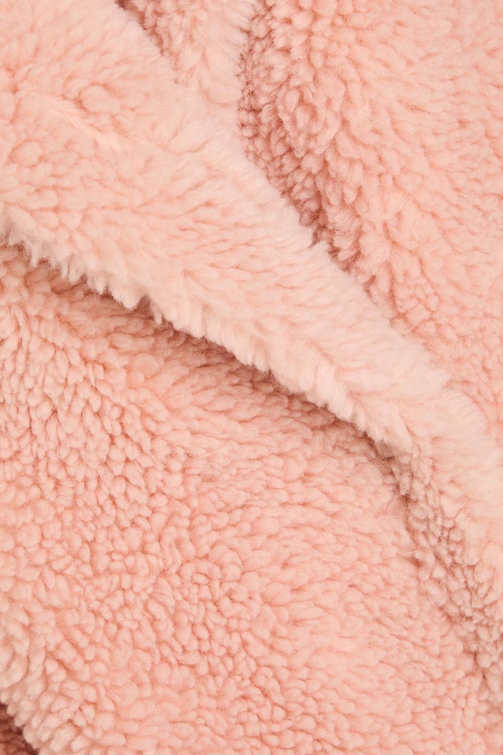 STAND STUDIO Maria oversized faux shearling coat