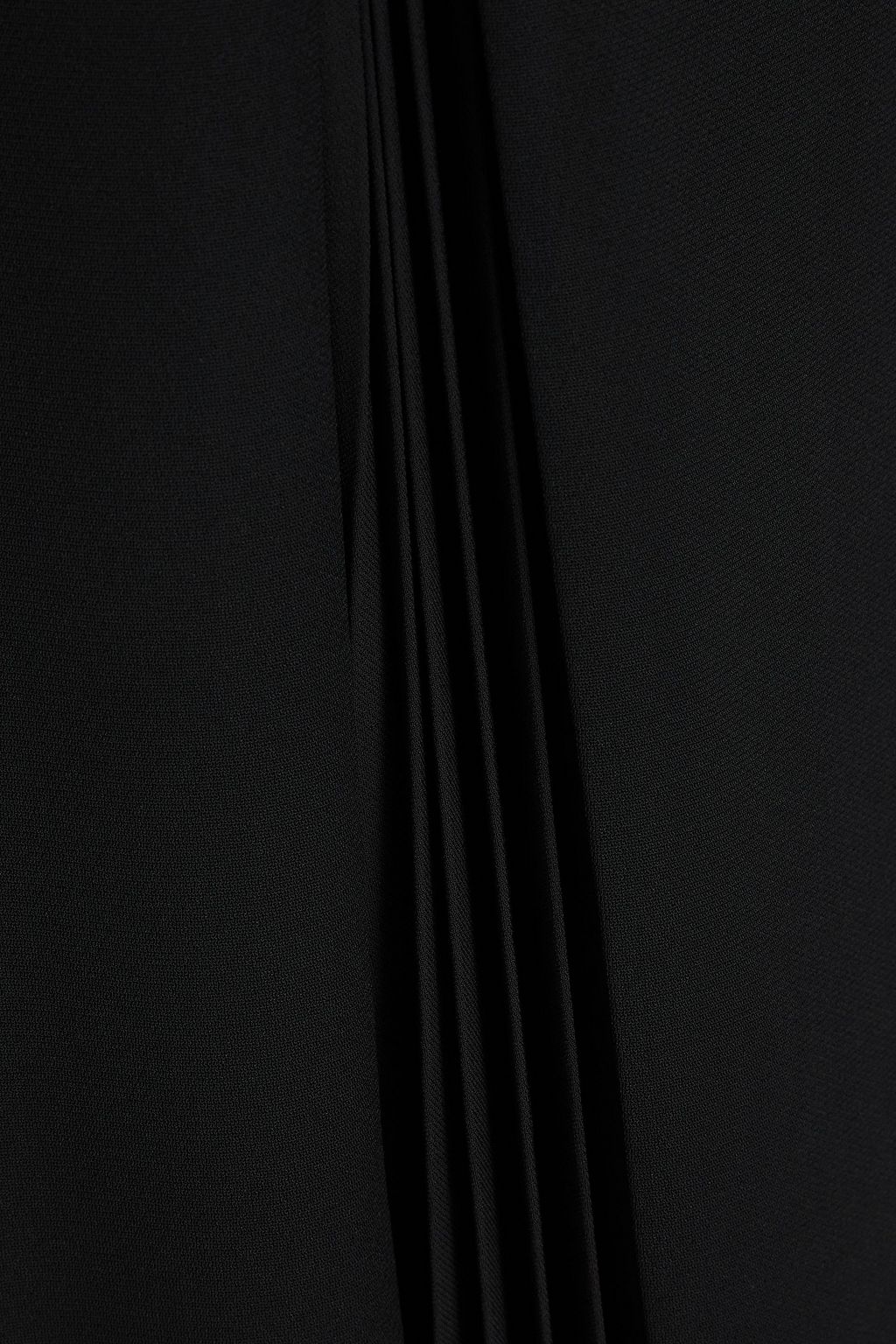 SIMKHAI Lilo pleated crepe wide-leg pants