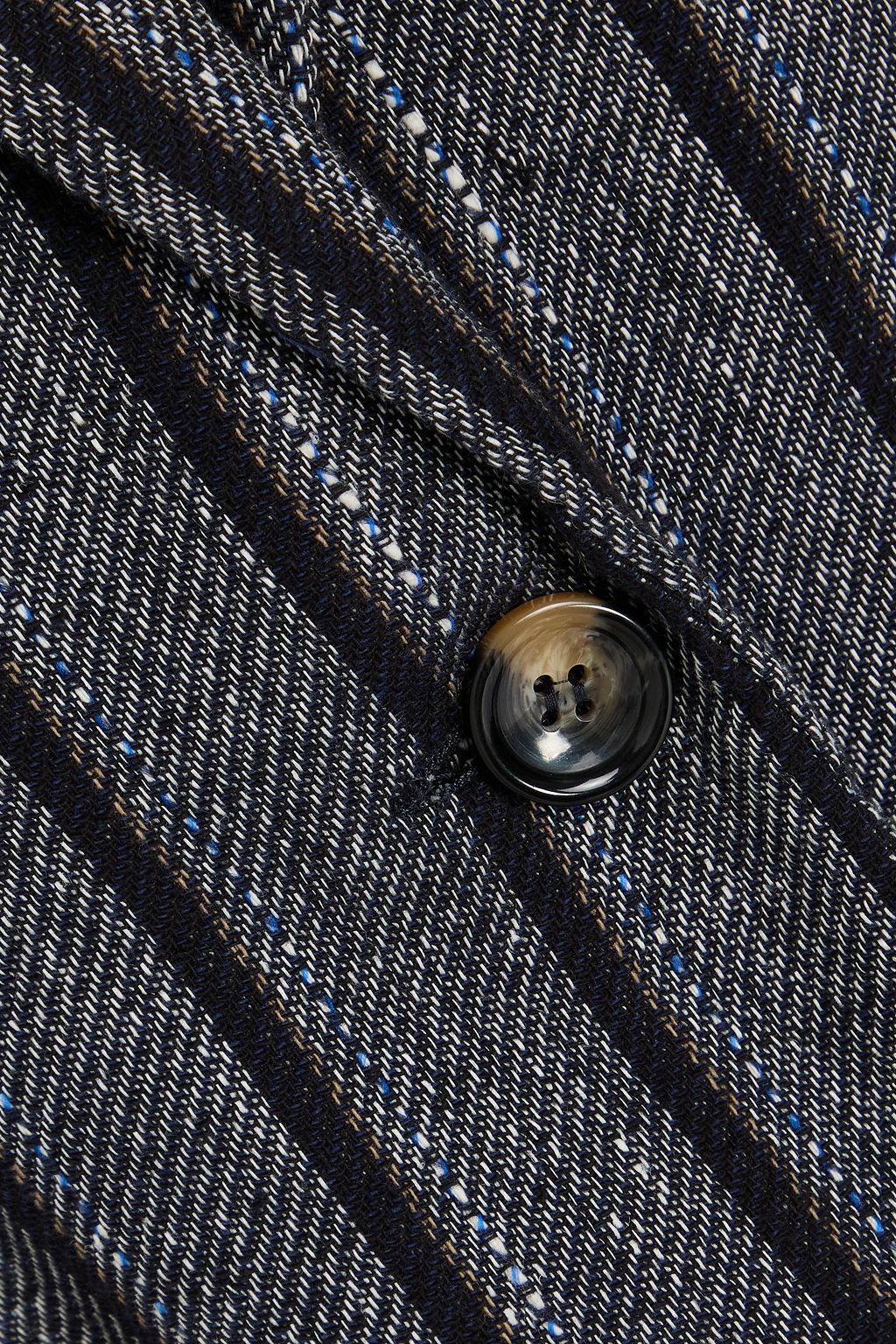 DAY BIRGER ET MIKKELSEN Allen striped cotton and silk-blend blazer