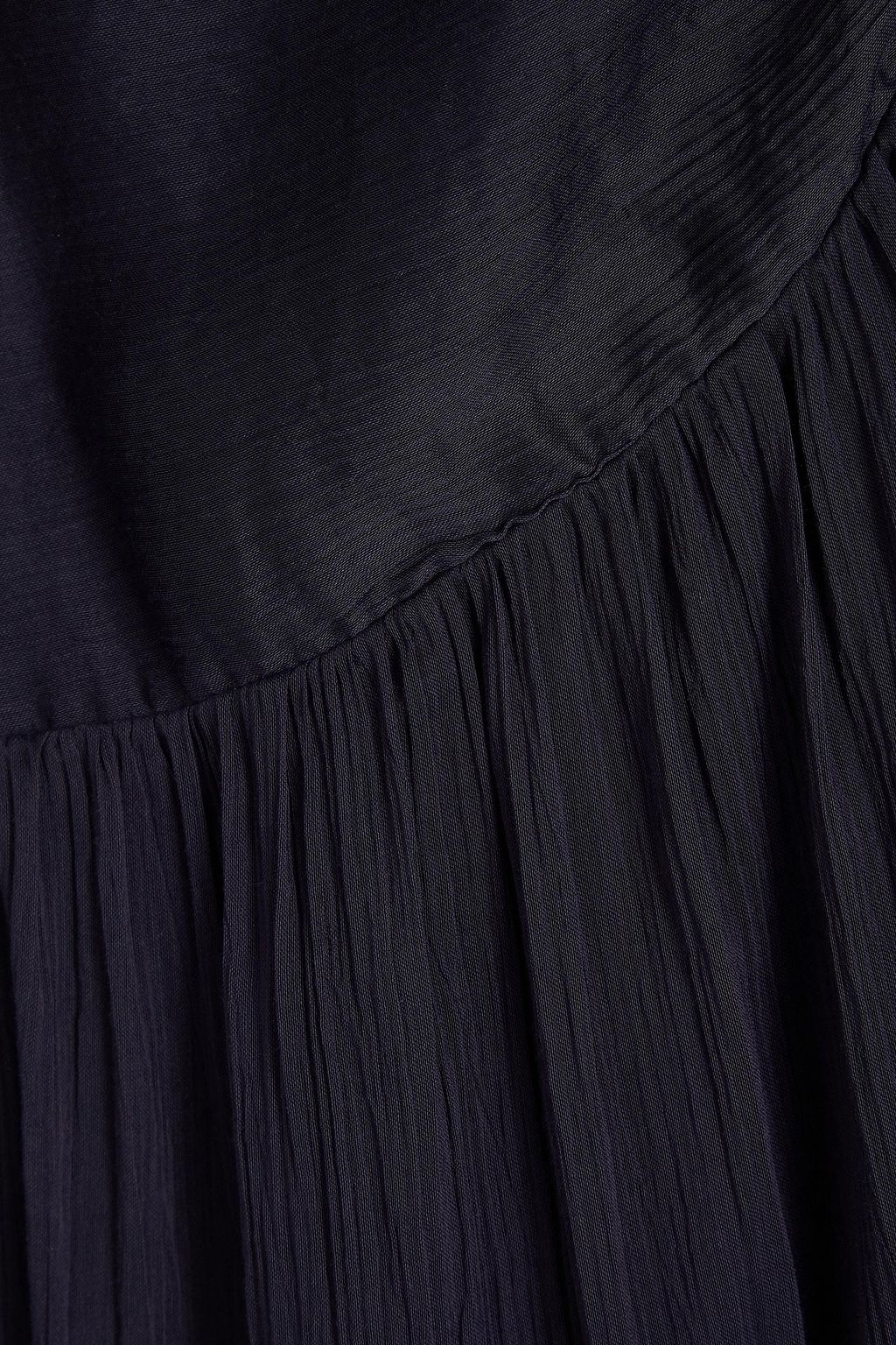 MARANT ÉTOILE Birona tiered cotton and silk-blend crepon maxi dress