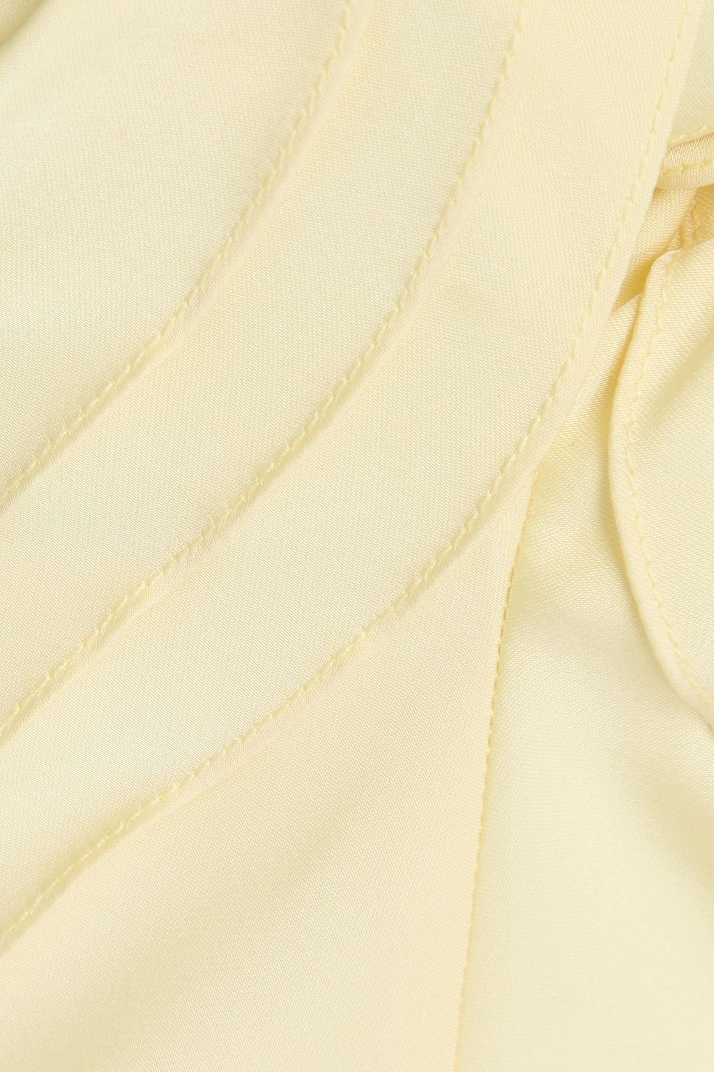 RABANNE Lace-trimmed cady camisole