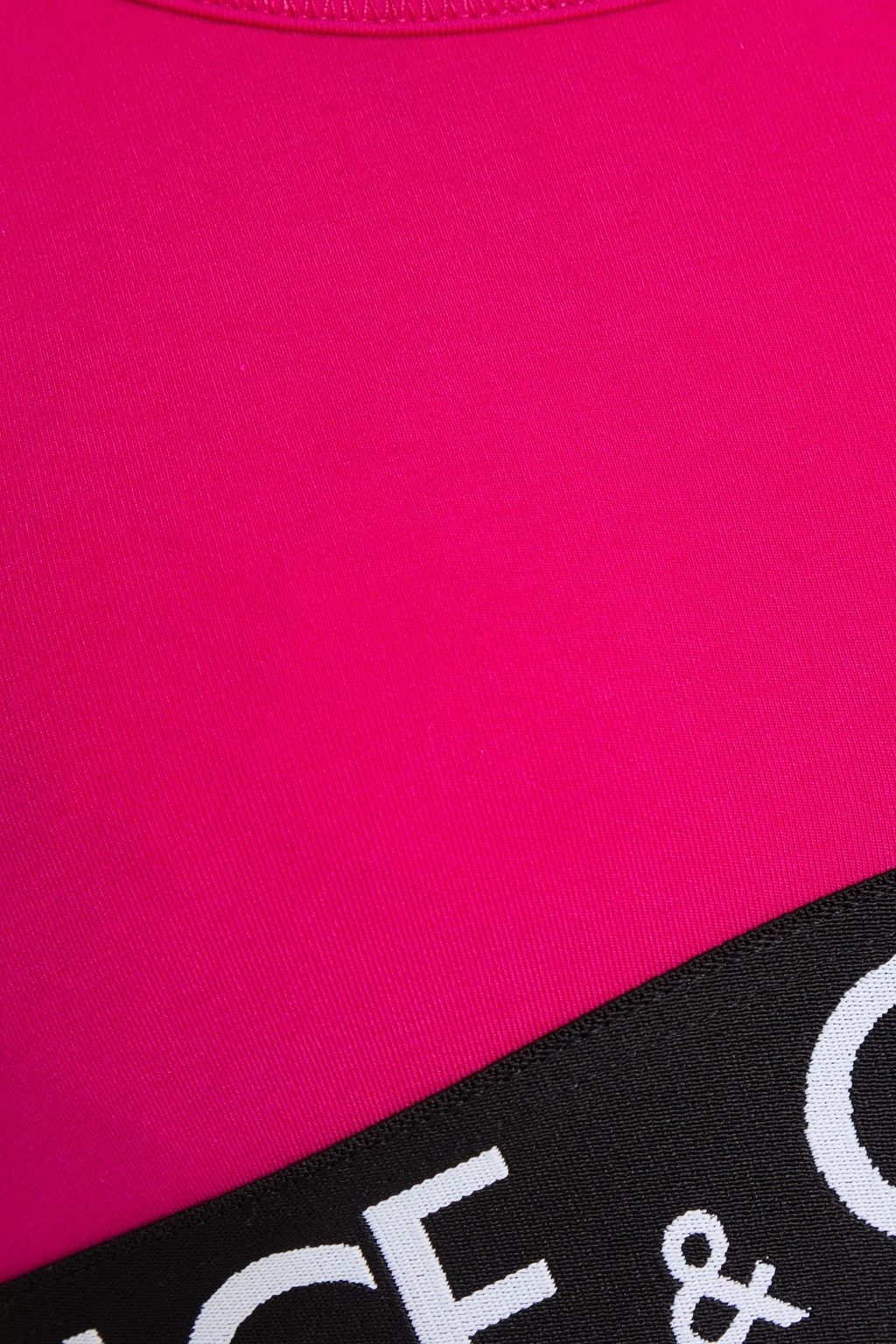 DOLCE&GABBANA コットン混ジャージー ブラトップ