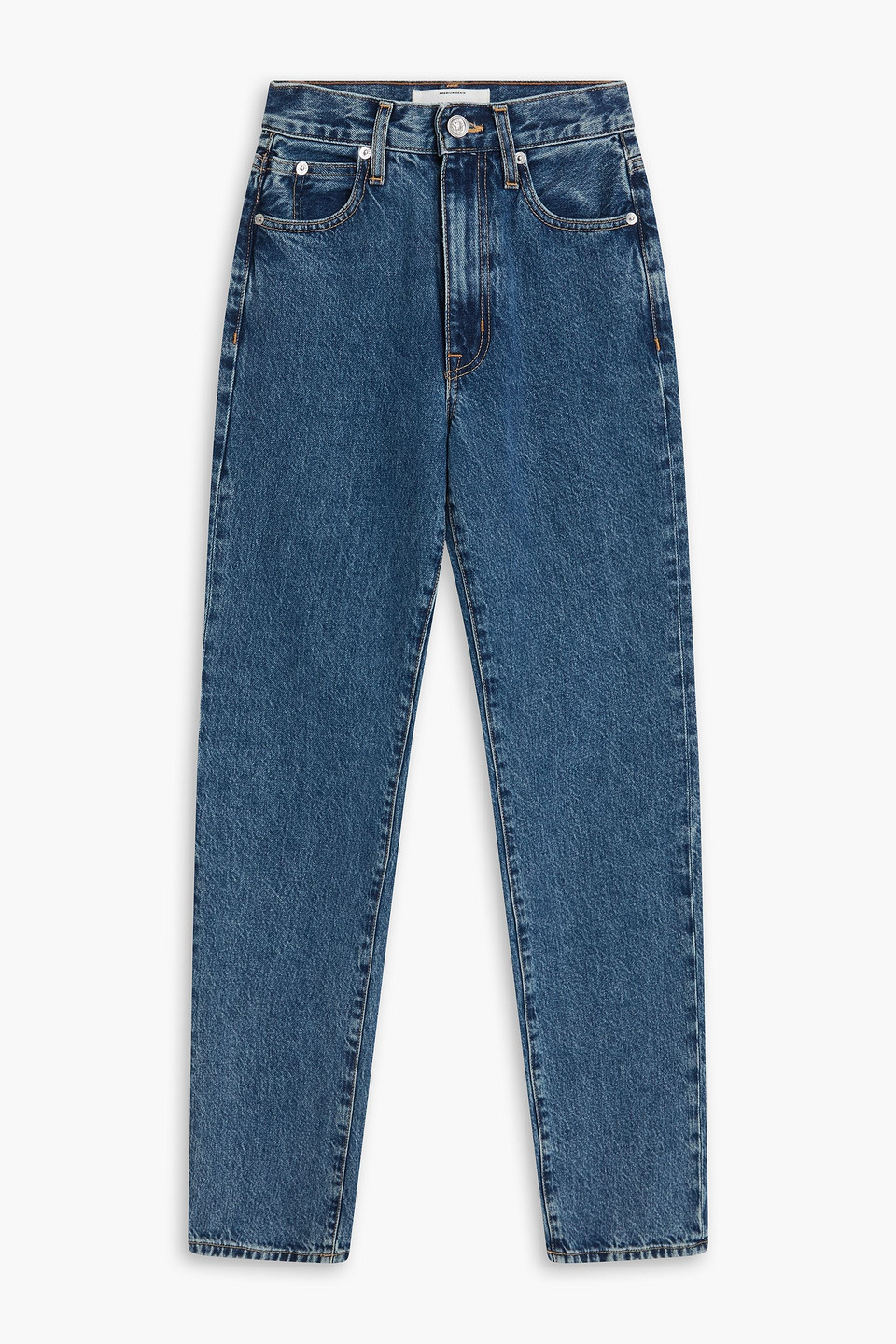 slvrlake - london high-rise straight-leg jeans - blue - 30