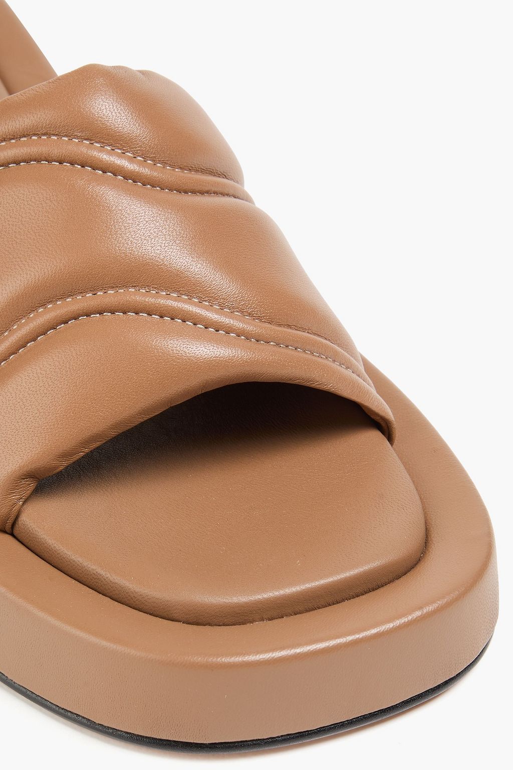 ATP ATELIER Avellino quilted leather slides