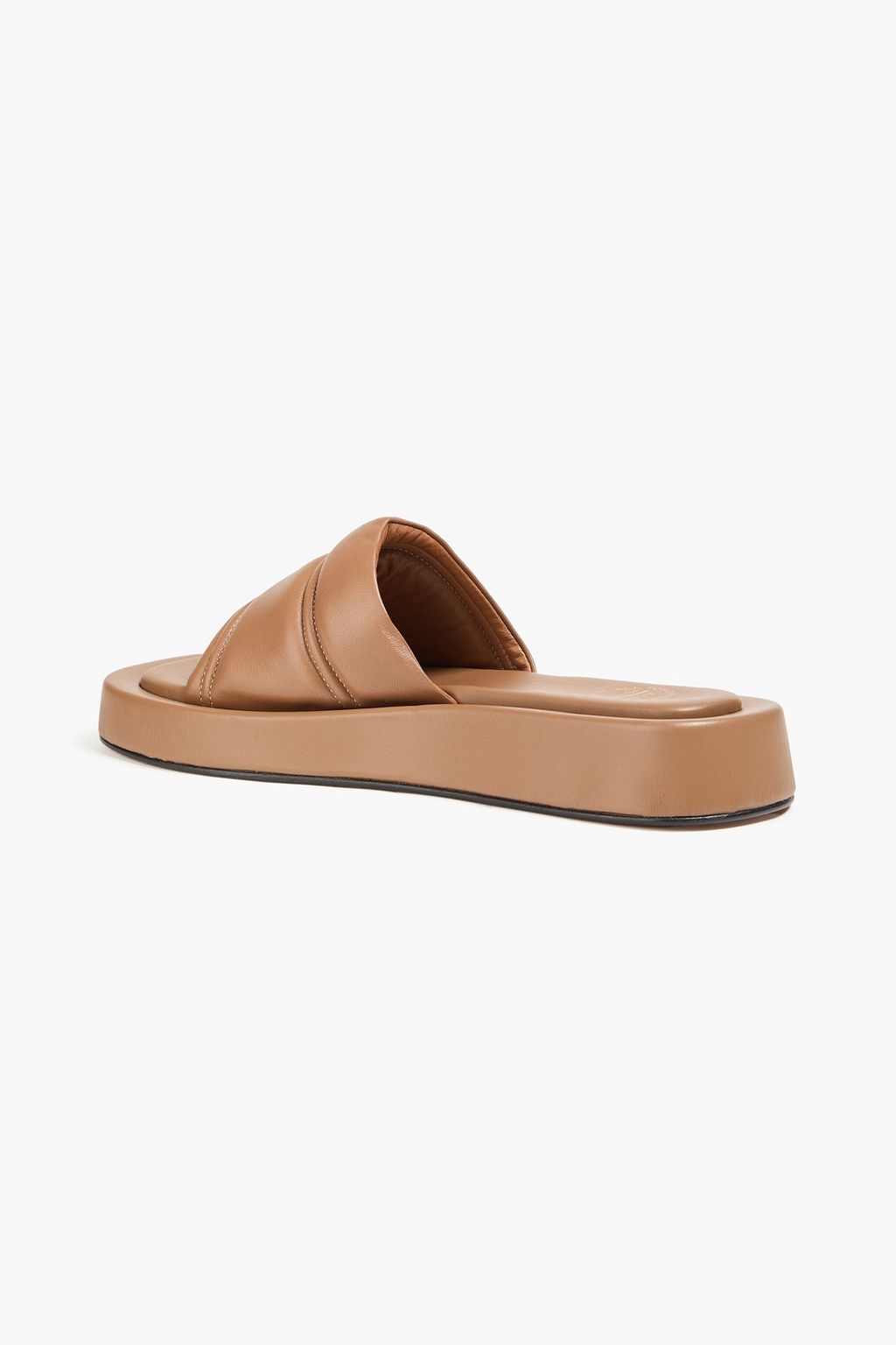 ATP ATELIER Avellino quilted leather slides