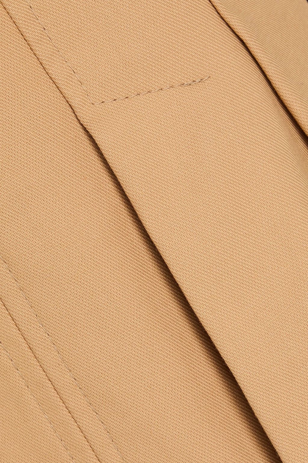 DION LEE Plissiertes Minikleid aus einer Baumwollmischung