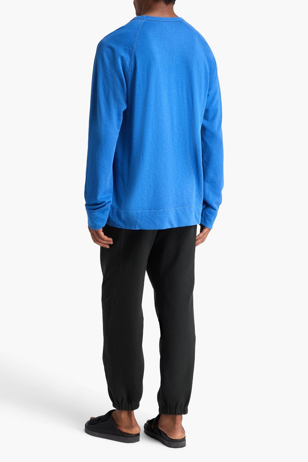 JAMES PERSE French cotton-terry sweatshirt