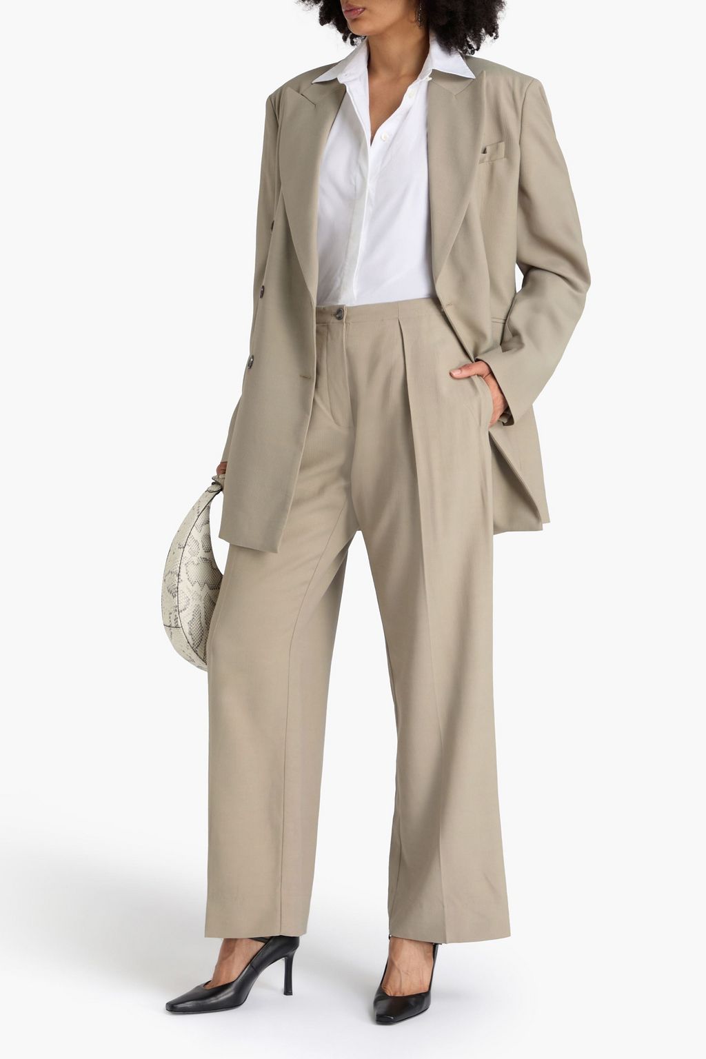 ACNE STUDIOS Jacquard straight-leg pants