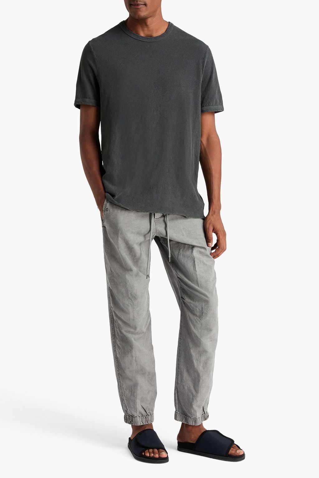 JAMES PERSE Cotton-jersey T-shirt