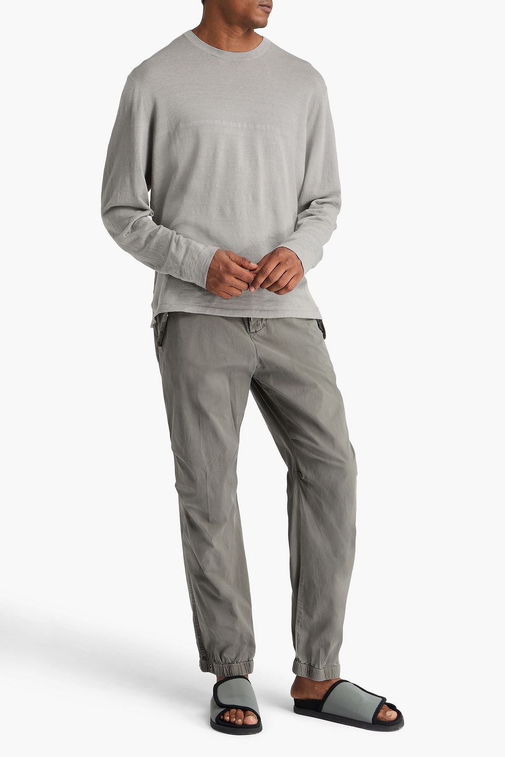 JAMES PERSE Linen-blend sweater