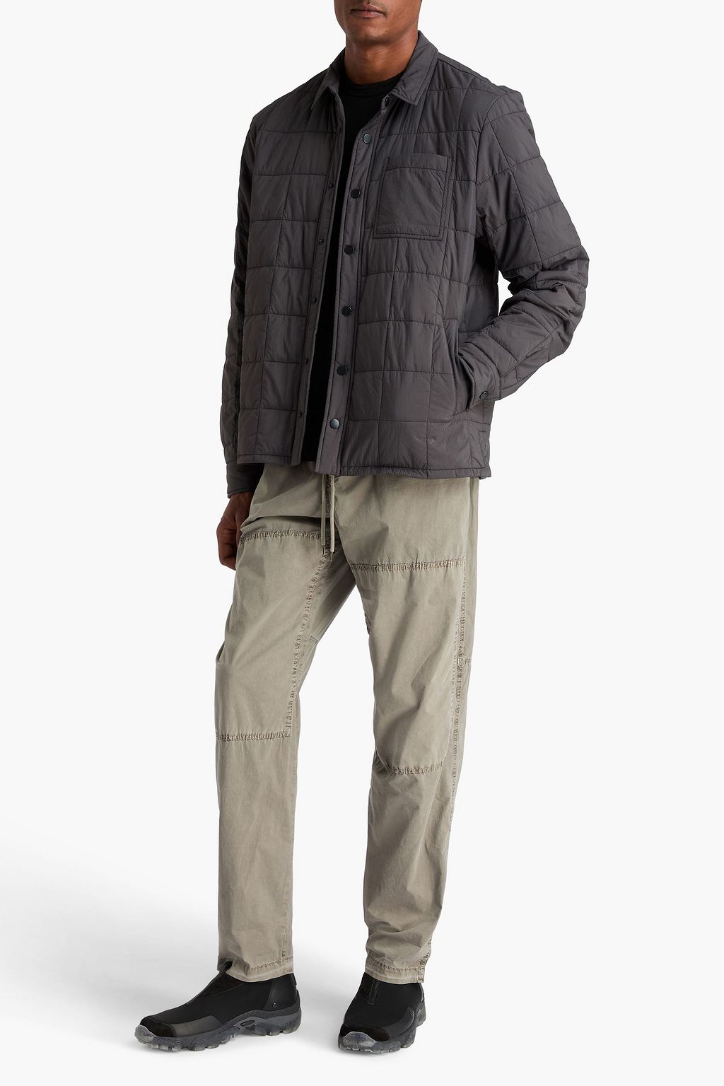JAMES PERSE Quilted shell jacket