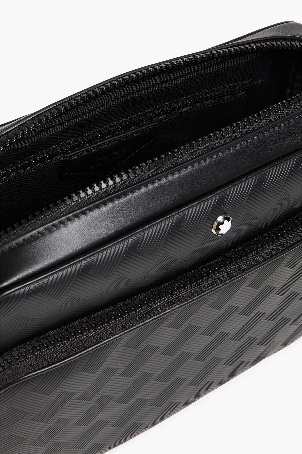 MONTBLANC Extreme 3.0  smooth and textured-leather messenger bag