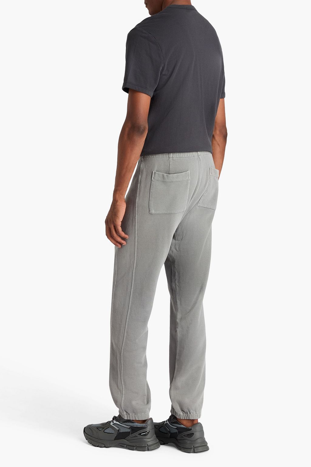 JAMES PERSE French cotton-terry sweatpants