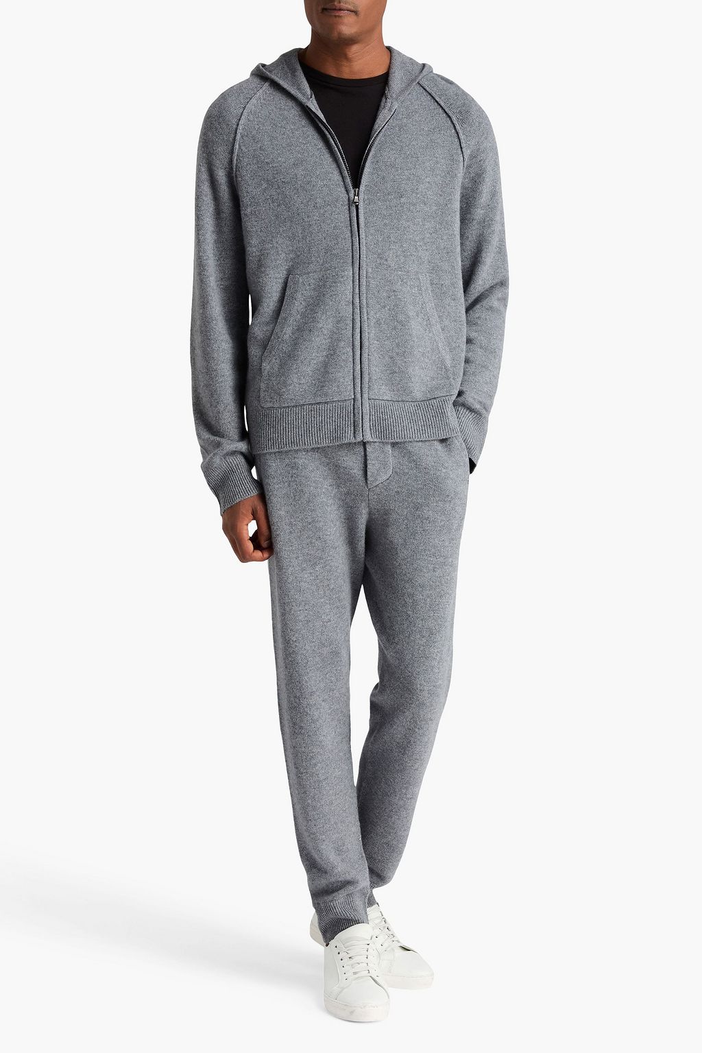 JAMES PERSE Cashmere zip-up cardigan