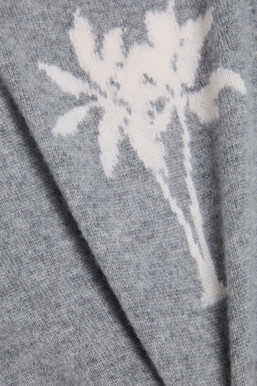 JAMES PERSE Intarsia cashmere sweater