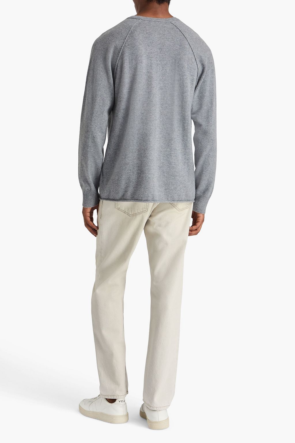JAMES PERSE Intarsia cashmere sweater