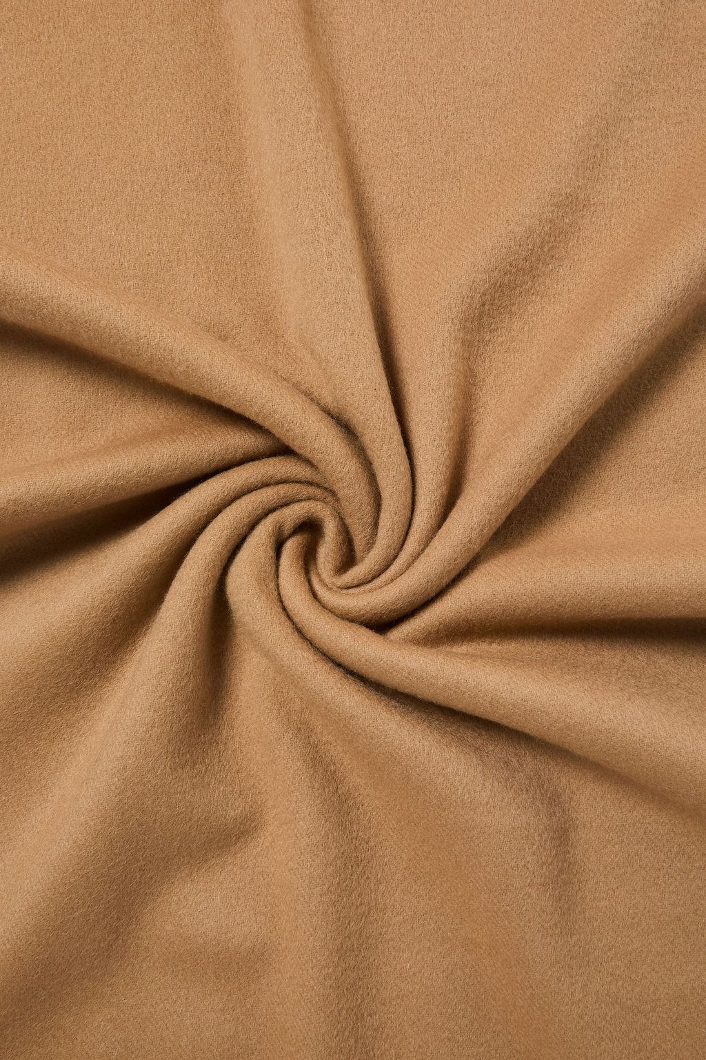 SANDRO Fringed wool and cashmere-blend felt scarf
