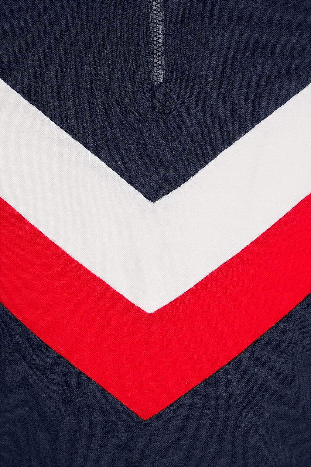 WE NORWEGIANS Voss striped merino wool-blend half-zip base layer