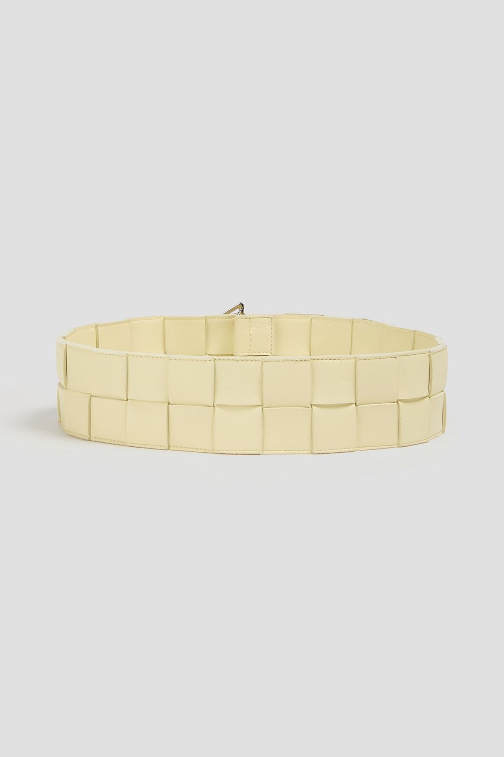 BOTTEGA VENETA حزام من الجلد بحبكة انترشياتو