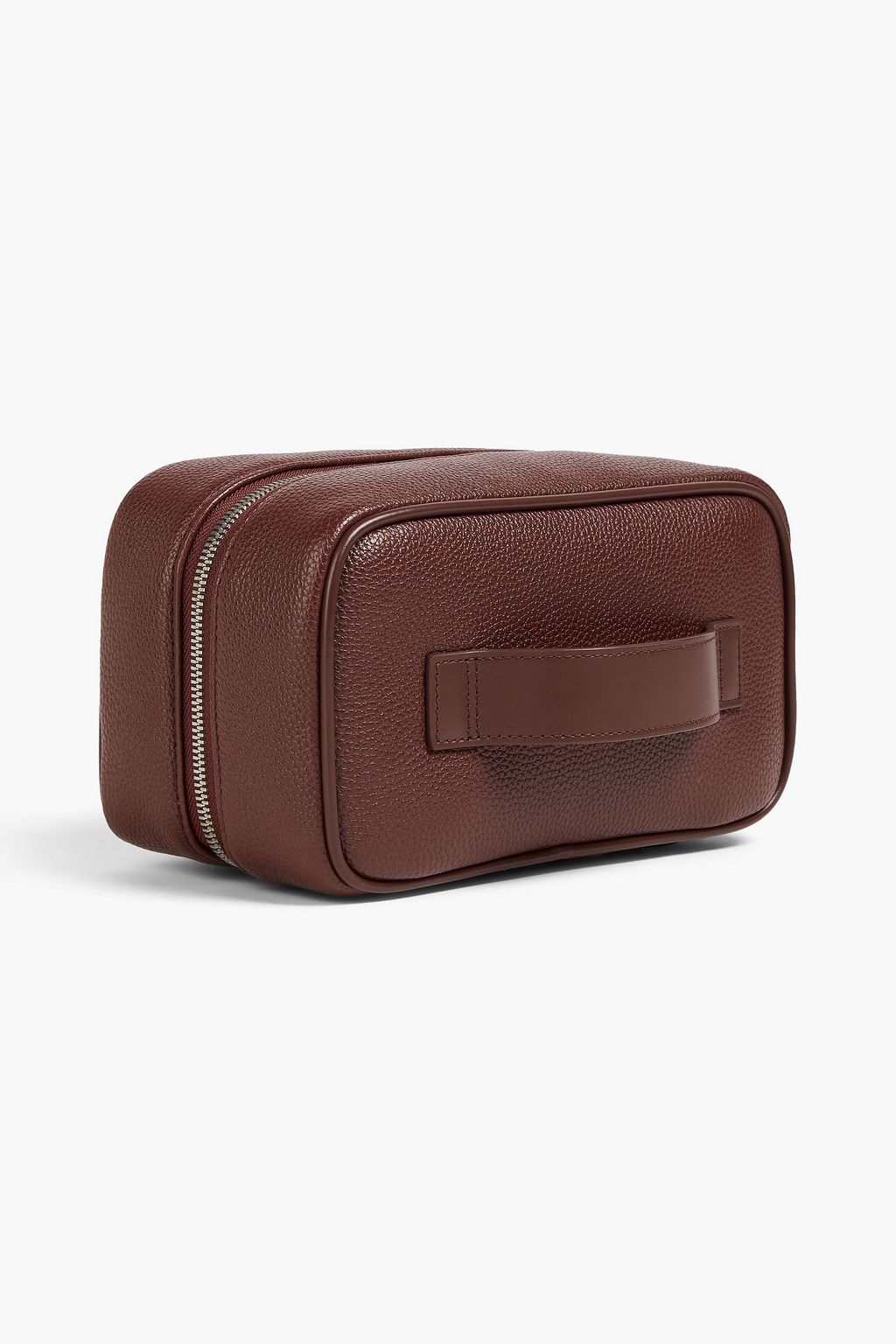 SANDRO Textured wash bag