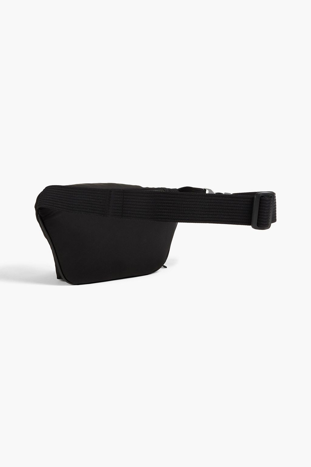 SANDRO Leather-trimmed shell belt bag