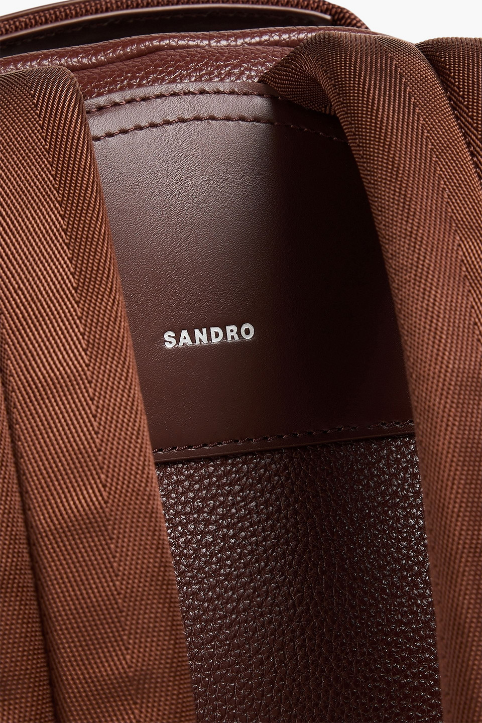 SANDRO TEXTURED BACKPACK