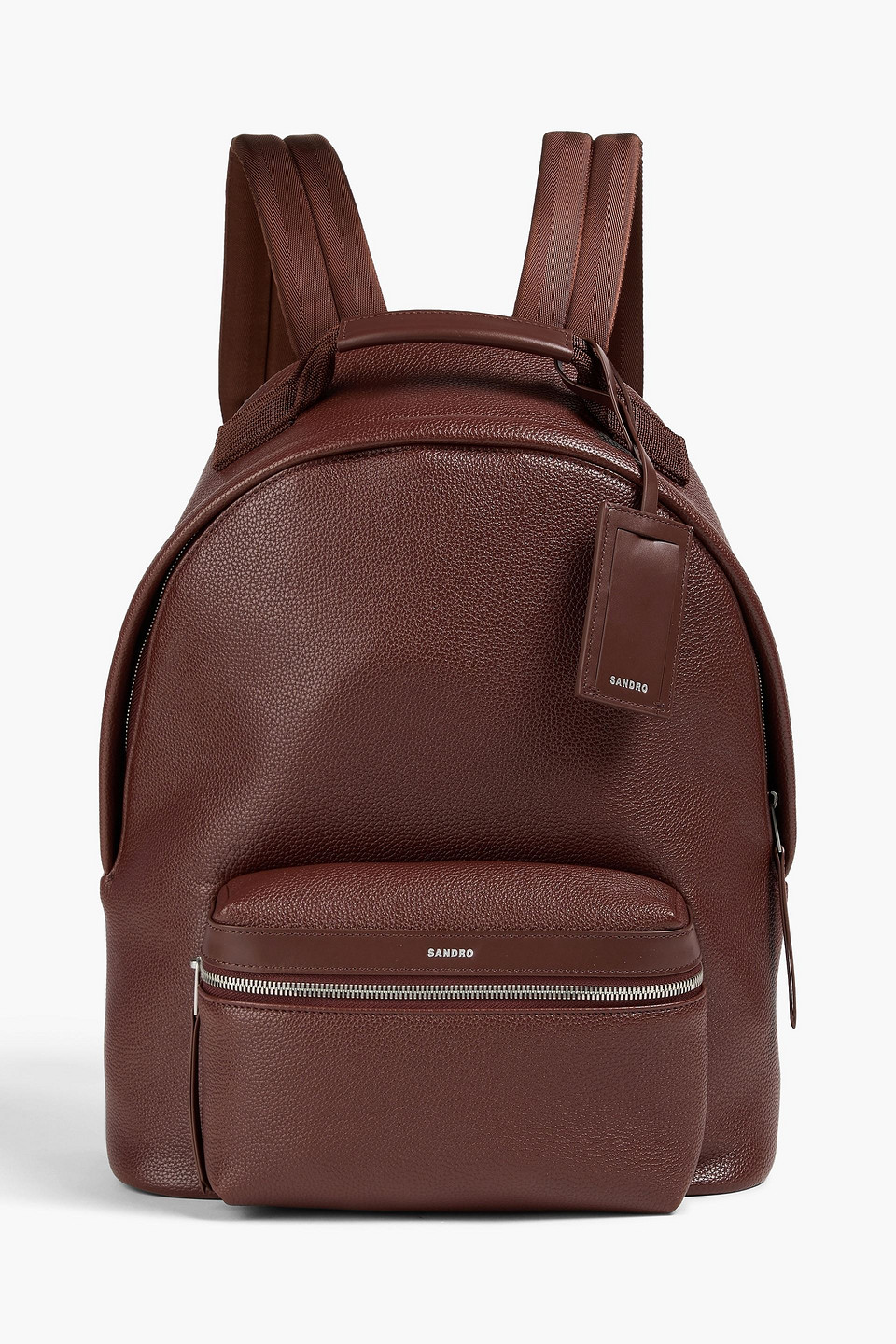 SANDRO TEXTURED BACKPACK