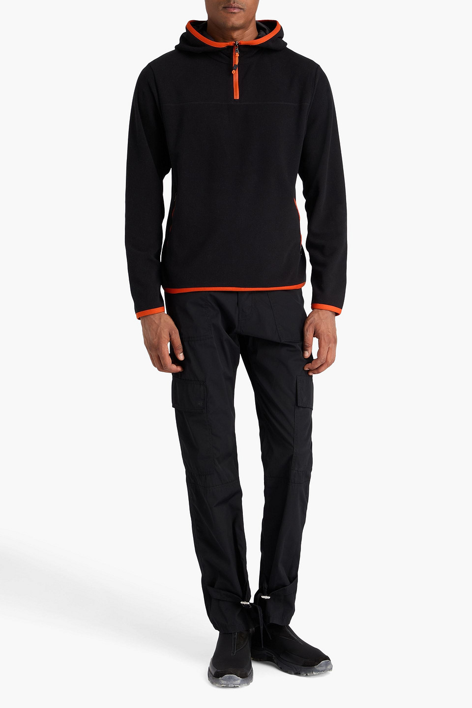  Y/osemite - Hoodie Aus Fleece Mit Halblangem Reißverschluss - Schwarz - 1 
