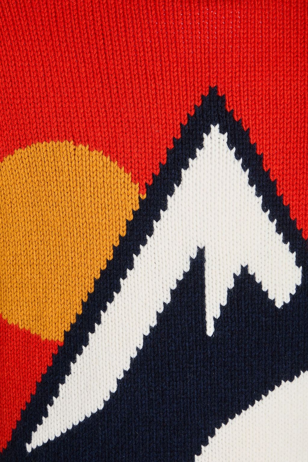 WE NORWEGIANS Jacquard-knit merino wool and cashmere-blend sweater