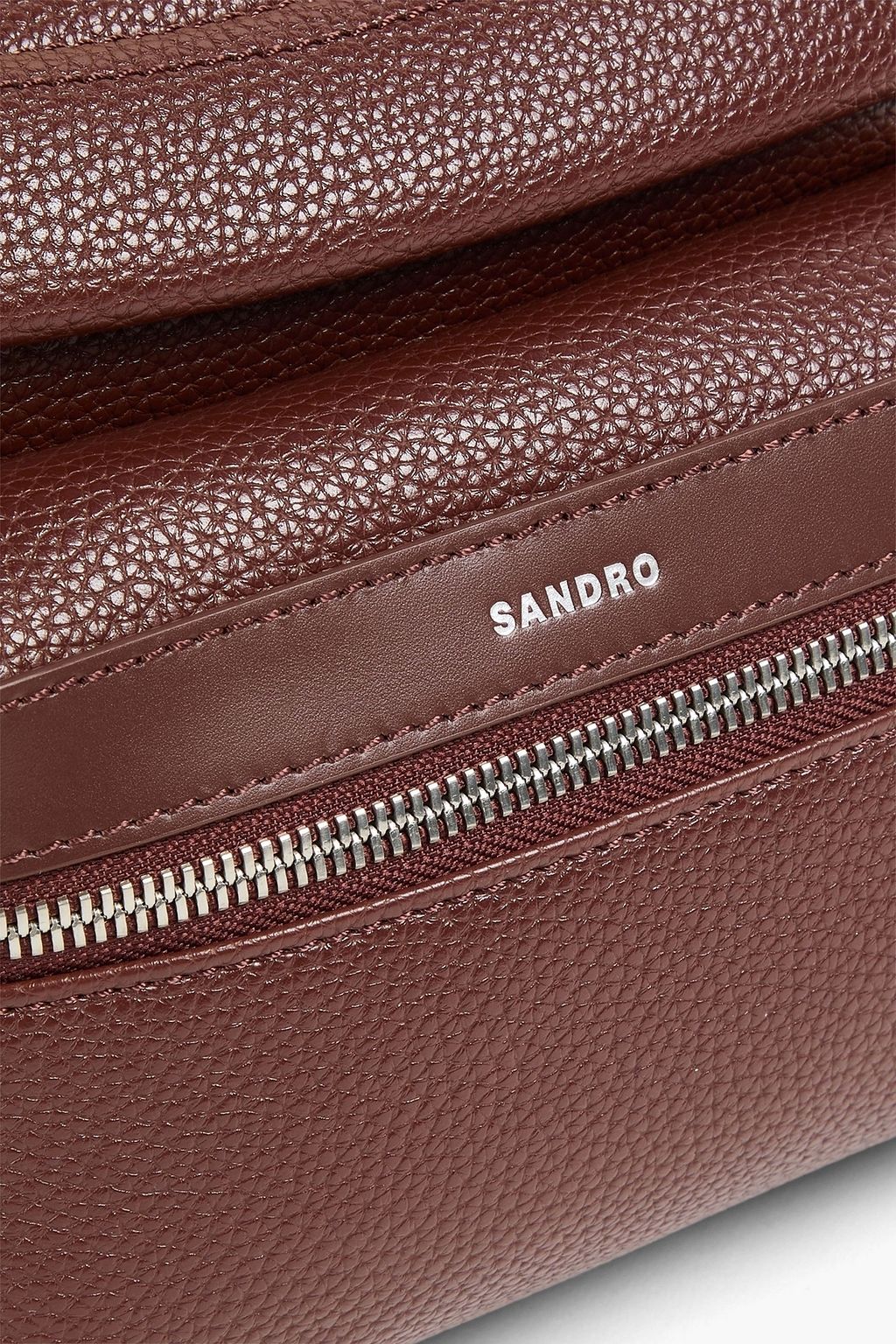 SANDRO Textured belt bag