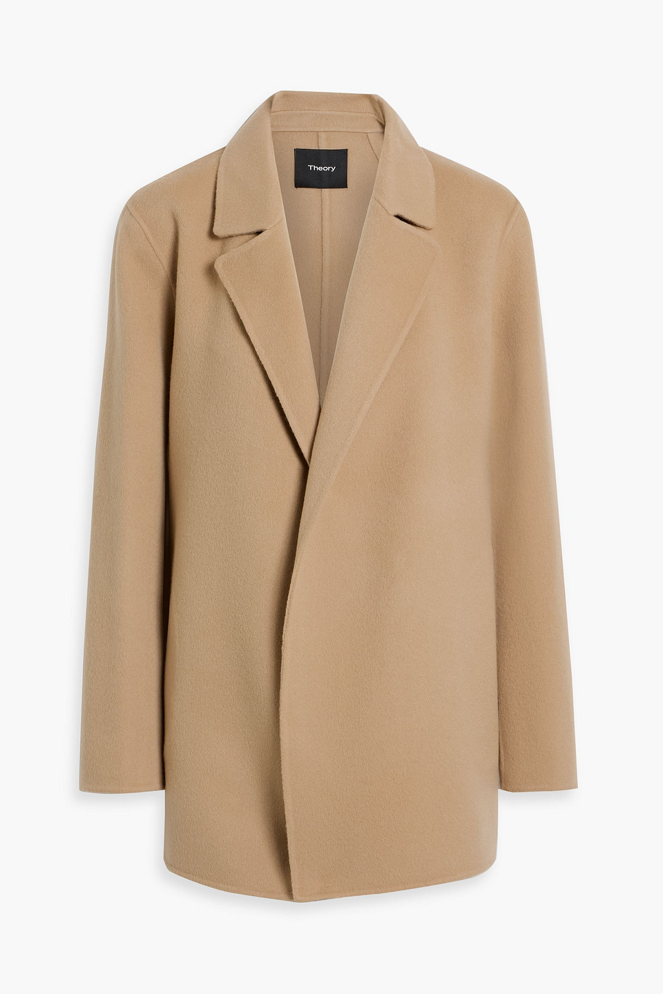 Theory Wool And Cashmere-blend Felt Blazer In Multi