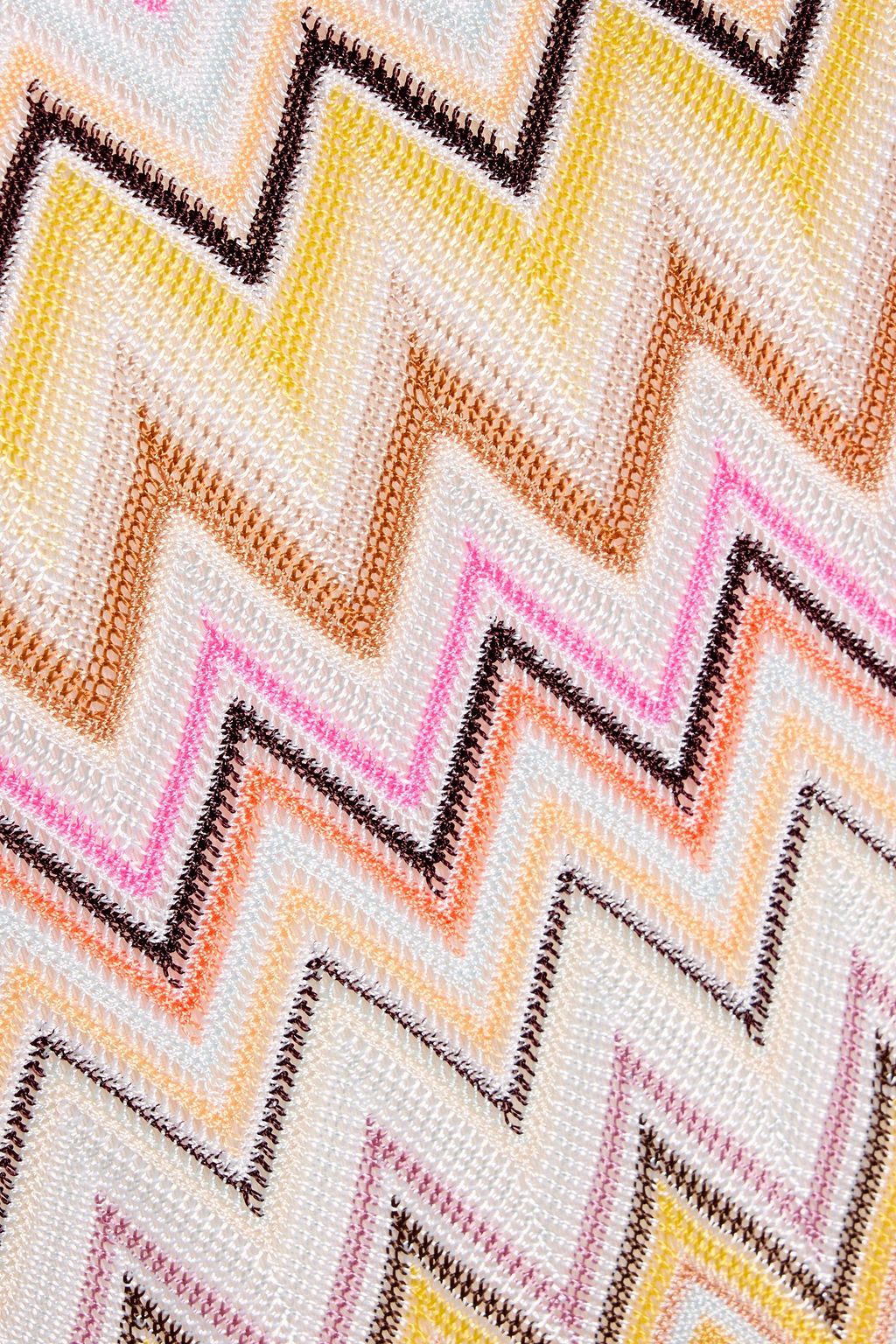 MISSONI Crochet-knit mini dress