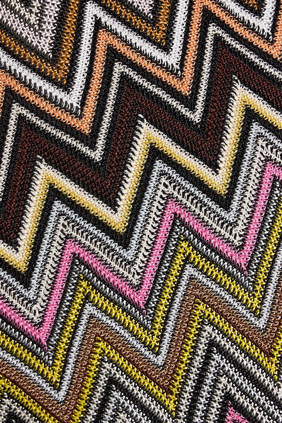 Missoni Crochet-knit Shorts In Pink