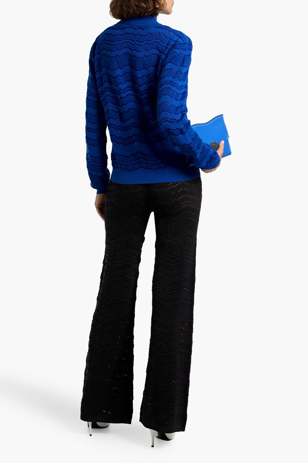 MISSONI Crochet-knit flared pants