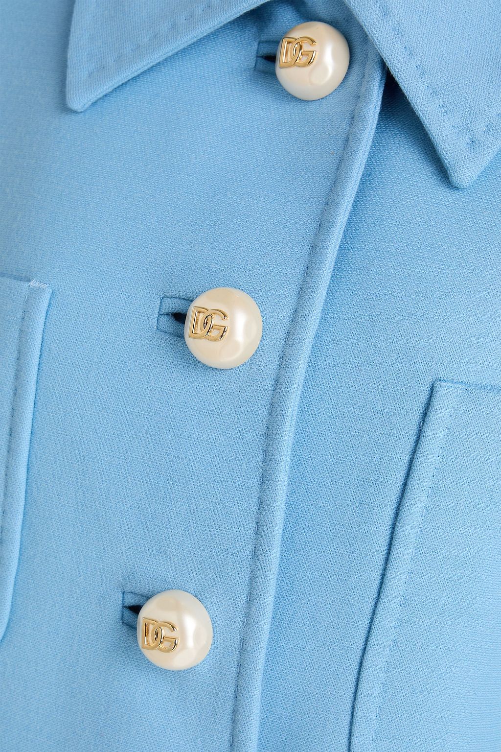 DOLCE&GABBANA Wool-twill coat