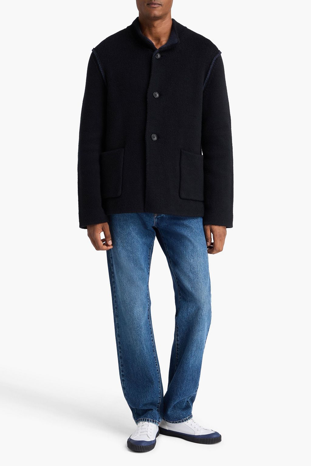 JAMES PERSE Cotton-blend cardigan