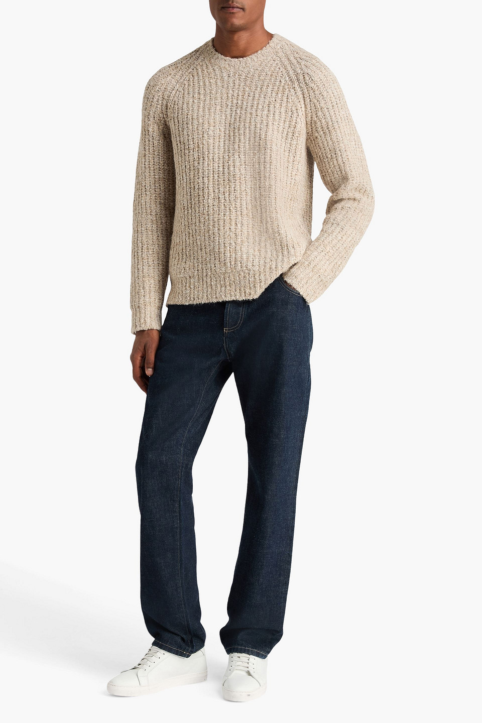  James Perse - Pullover Aus Rippstrick - Neutral - 5 