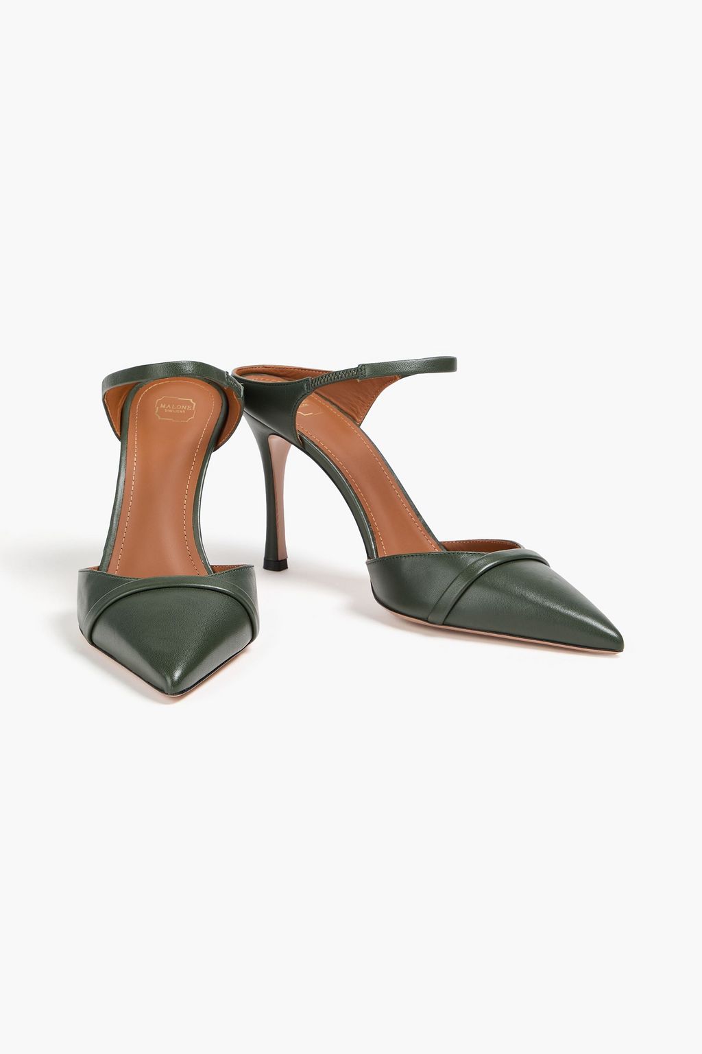 MALONE SOULIERS Uma 90  leather mules