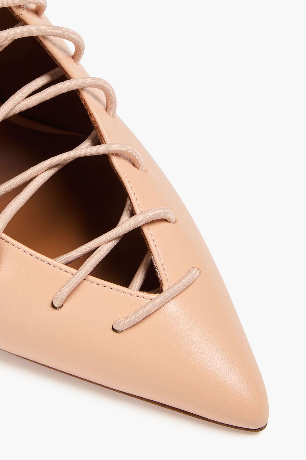 MALONE SOULIERS Alessandra 85 lace-up slingback pumps