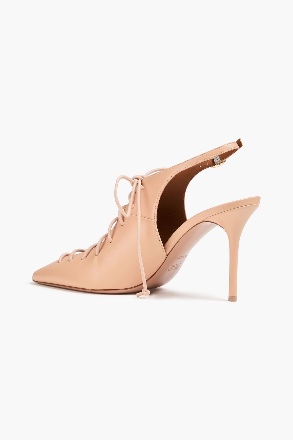 MALONE SOULIERS Alessandra 85 lace-up slingback pumps