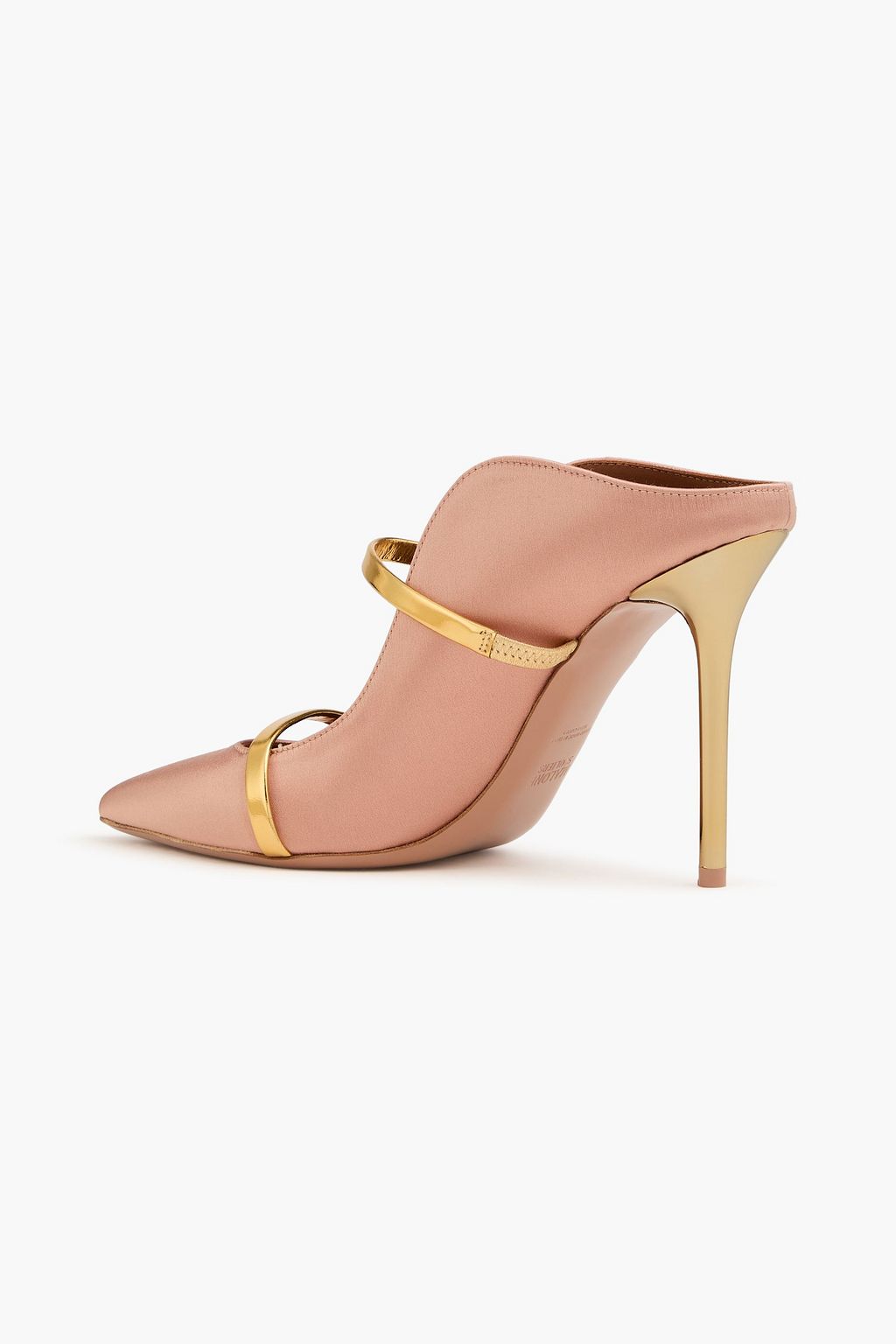 MALONE SOULIERS Maureen 100 satin mules