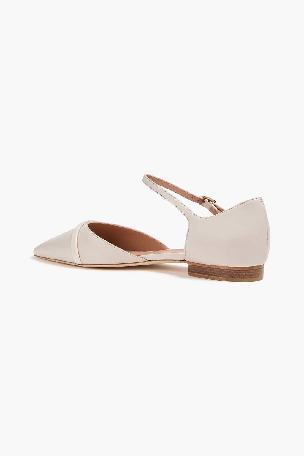 MALONE SOULIERS Ulla leather point-toe flats