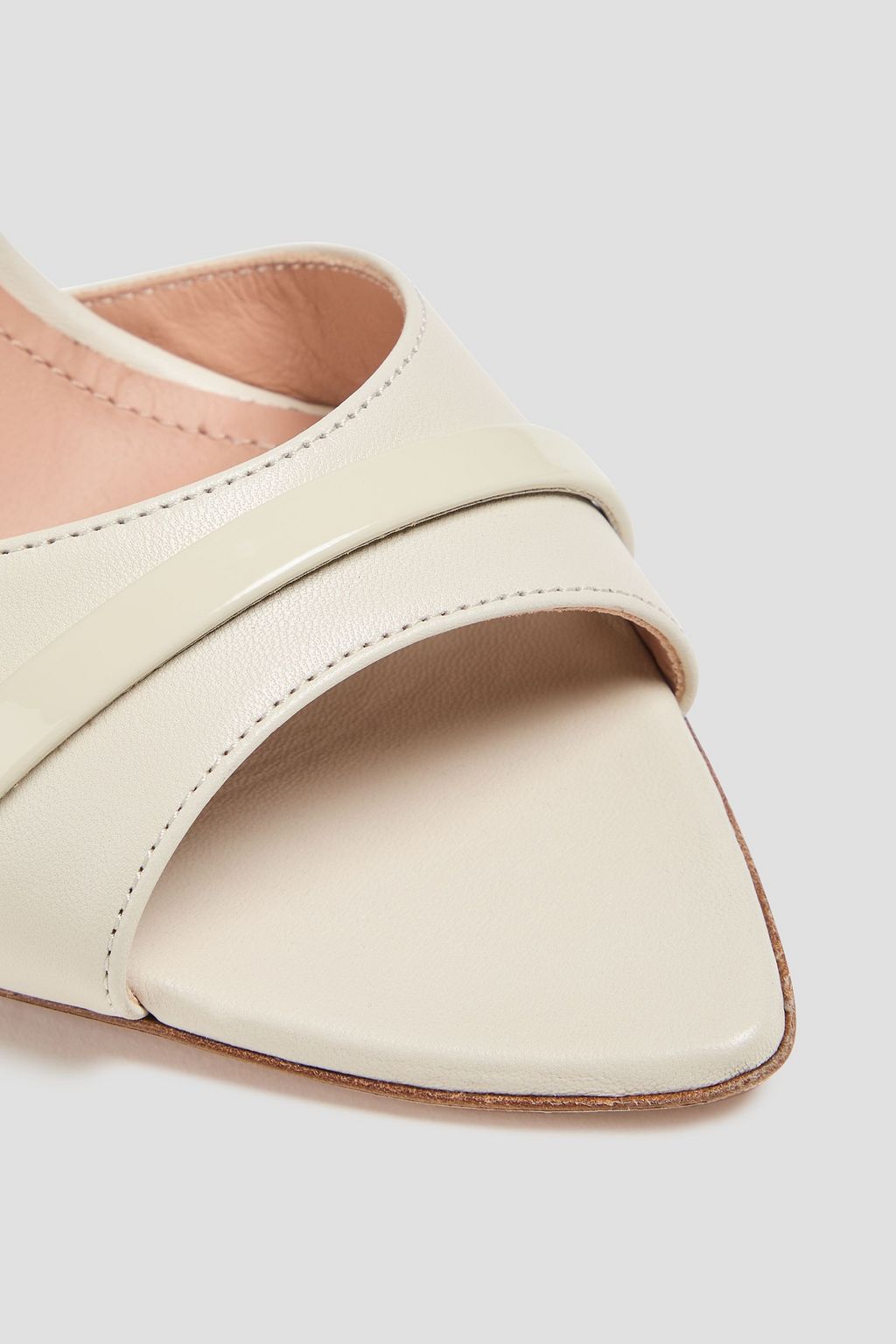 MALONE SOULIERS Una 90 leather mules